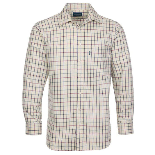 Fort 146 Melton Checked Cotton Work Shirt