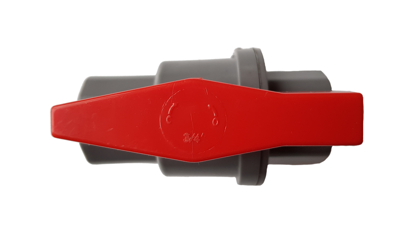 PVC 1.5" BSPF Stopcock