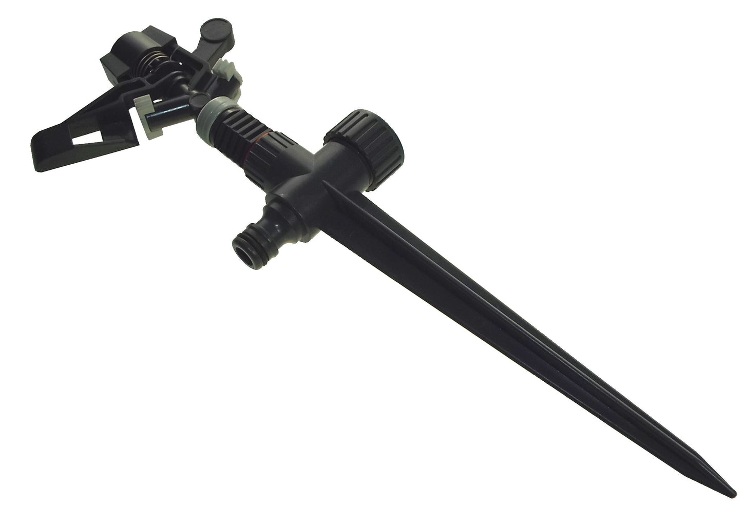 Pulsating Lawn Sprinkler on Spike - White Line