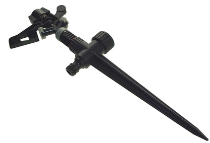 Pulsating Lawn Sprinkler on Spike - White Line