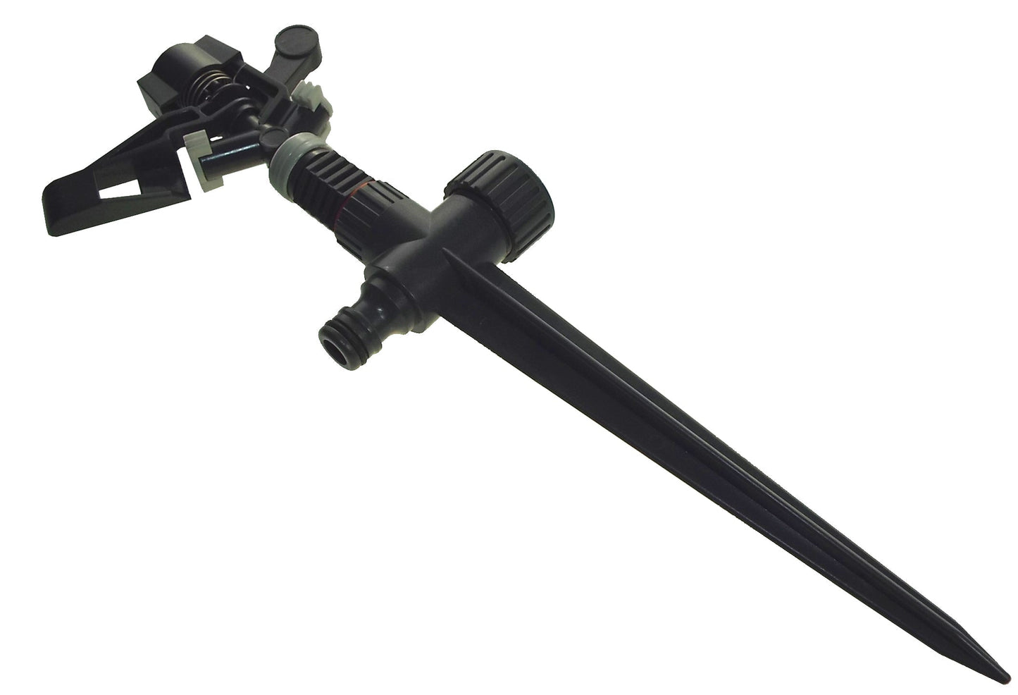Pulsating Lawn Sprinkler on Spike - White Line