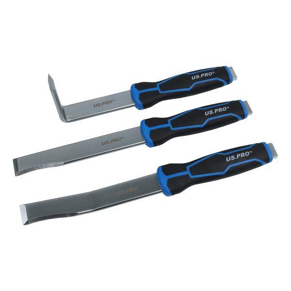 US PRO Tools 3Pc Panel Seam Splitter Set - Go through handles 5464