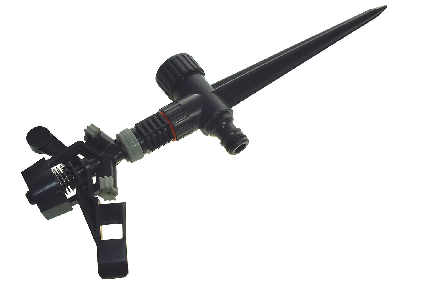 Pulsating Lawn Sprinkler on Spike - White Line