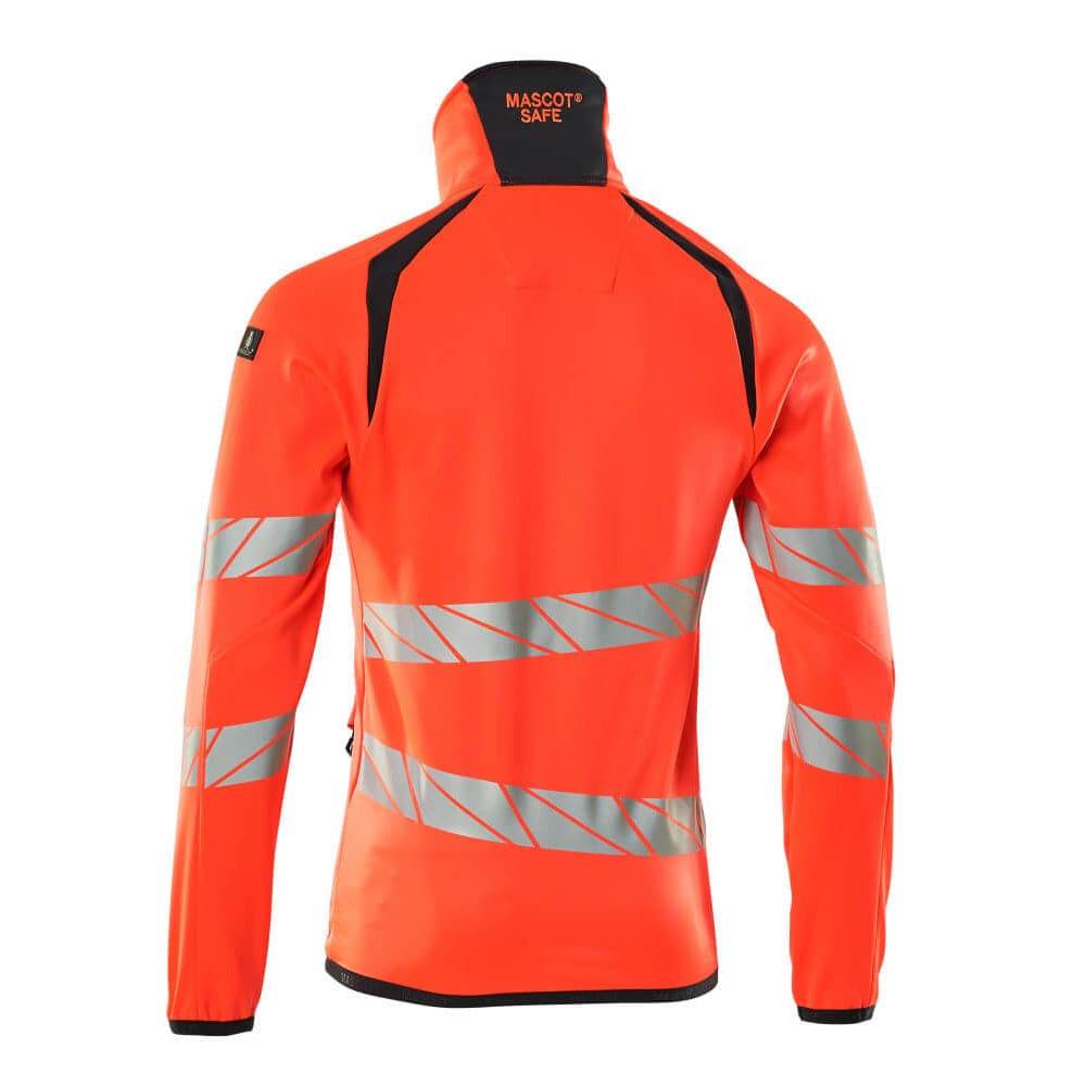 Mascot ACCELERATE SAFE 19103 Hi-Vis Fleece Jumper with Zipper