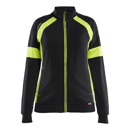 Blaklader 3568 Women's Full Zip Hi-Vis Sweatshirt