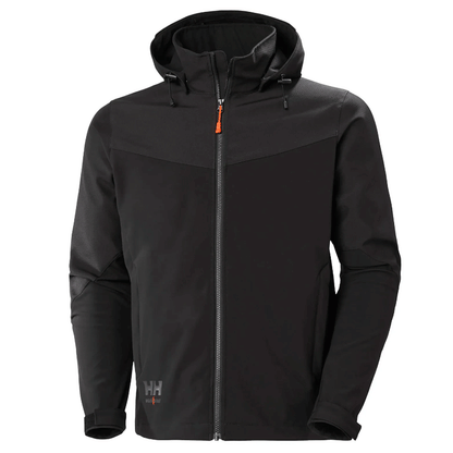 Helly Hansen 74290 Oxford Softshell Hooded Work Jacket
