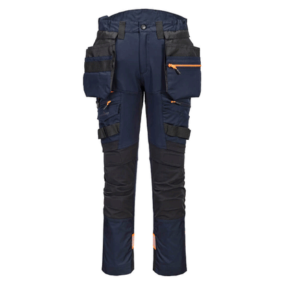Portwest DX440 DX4 Detachable Holster Stretch Kneepad Work Trouser Various Colours
