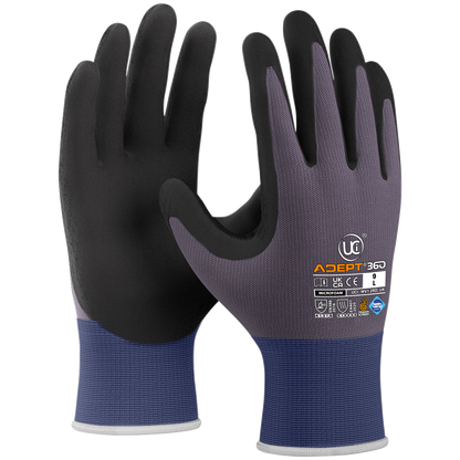 Adept 360 Microfoam Palm Gloves (10 Pack)