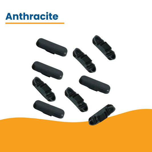 Drain Hole Covers – Durable uPVC Weep Hole Caps for Windows & Doors, Made in UK (Anthracite)