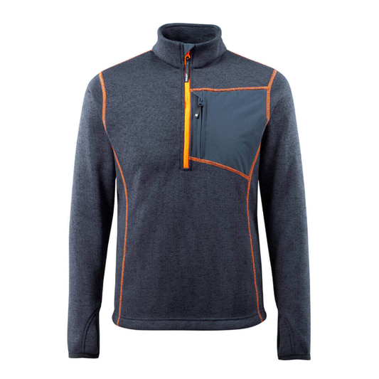 Mascot 50149 Half Zip Knitted Jumper Dark Navy / Large