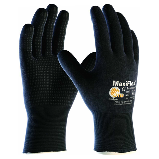 ATG MaxiFlex Endurance 34-847 Fully Coated Grip Gloves (12 Pack)