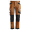 Snickers 6271 AllroundWork, Full Stretch Trousers Holster Pockets, Brown