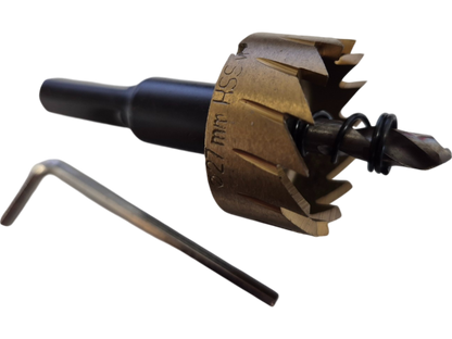27mm HSS Drill Bit Hole Saw Cutter for Metal Alloy Wood Plastic