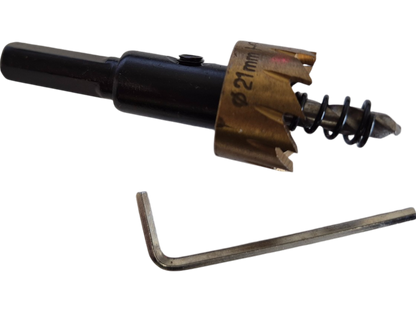 21mm HSS Drill Bit Hole Saw Cutter for Metal Alloy Wood Plastic