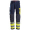 Snickers 6376 ProtecWork Work Trousers High-Vis Class 1