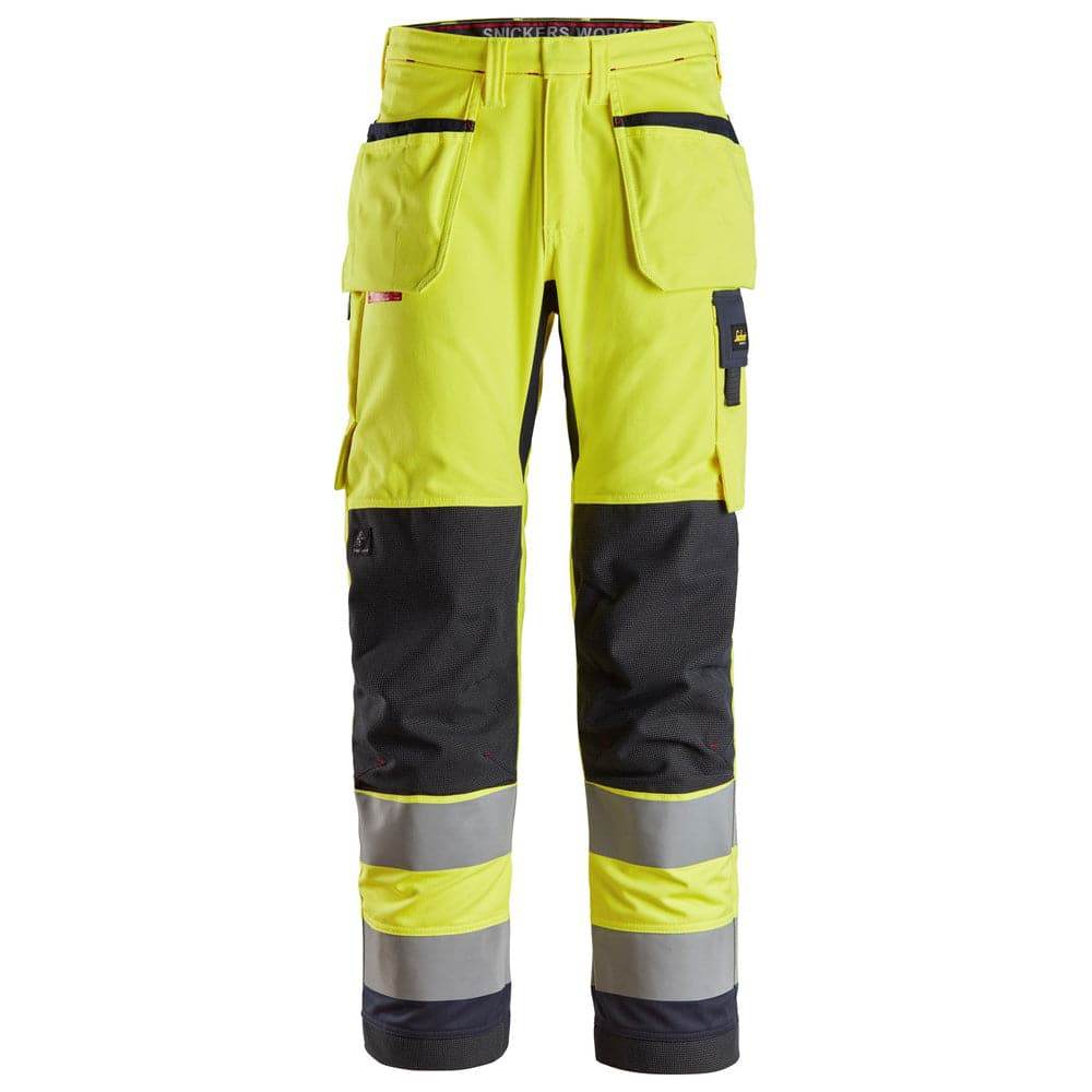 Snickers 6260 ProtecWork Hi-Vis Class 2 Work Trousers Holster Pockets