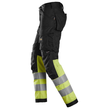 Snickers 6334 High-Vis Class 1 Stretch Trousers