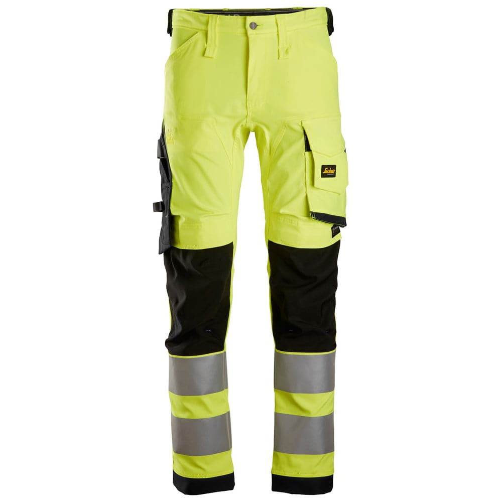 Snickers 6343 High-Vis Class 2 Stretch Trousers