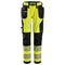 Snickers 6943 Hi-Vis Class 2 Stretch Work Trousers Holster Pockets