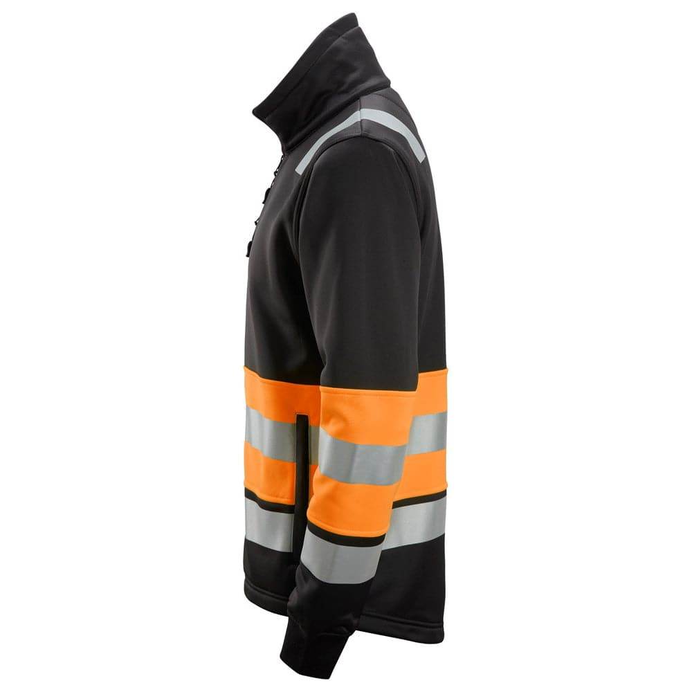 Snickers 8034 High-Vis Class 1 Full Zip Sweatshirt Jacket
