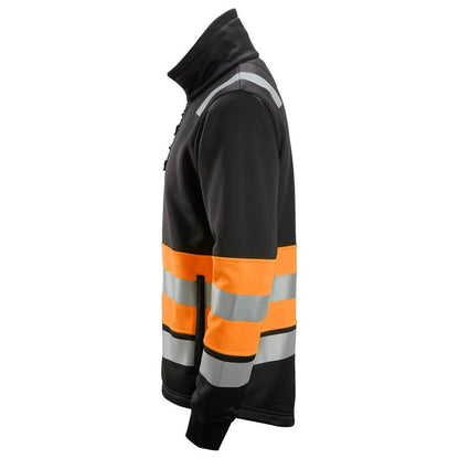 Snickers 8034 High-Vis Class 1 Full Zip Sweatshirt Jacket