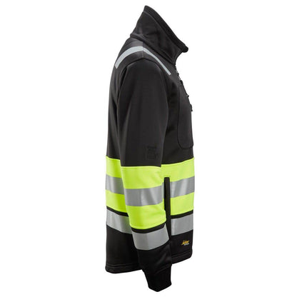 Snickers 8034 High-Vis Class 1 Full Zip Sweatshirt Jacket