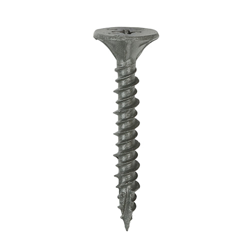 Drywall Construction Timber Stud Cement Board Screws - PH - Countersunk Wafer - Twin-Cut - Exterior - Silver Organic