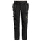 Snickers 6275 AllroundWork, 4-way Stretch Trousers Holster Pockets Black