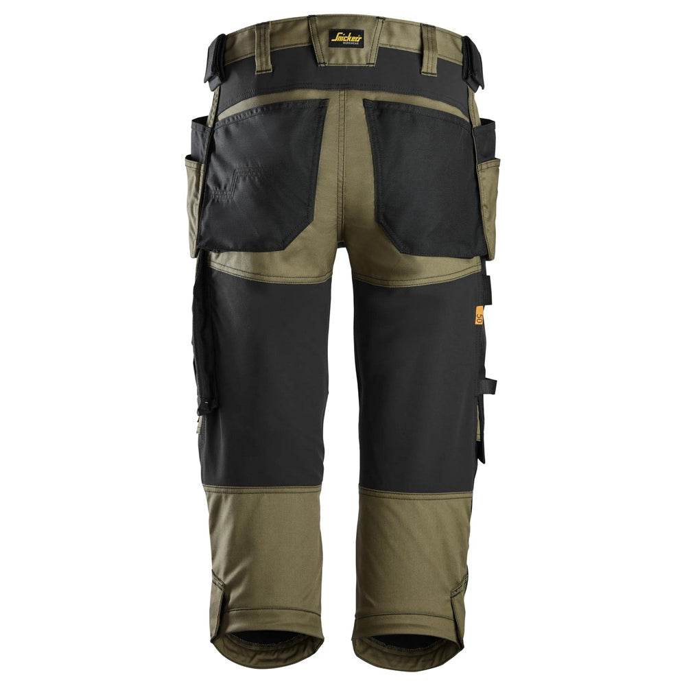 Snickers 6142 AllroundWork, Stretch Kneepad Holster Pockets Pirate Trousers Various Colours