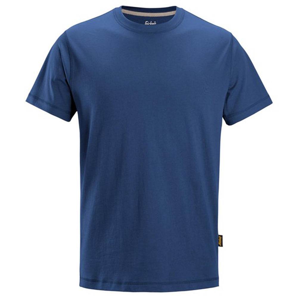 Snickers 2502 Classic Cre Neck T-Shirt 100% Combed Cotton Various Colours