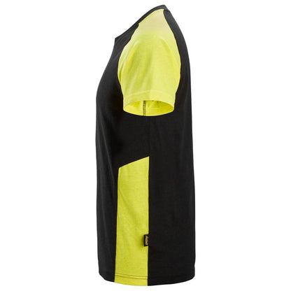 Snickers 2550 Two-Coloured Short Sleeve Cotton T-Shirt