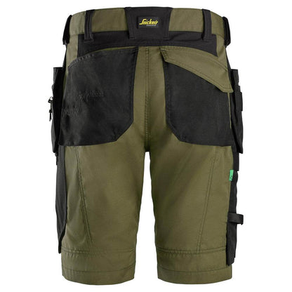 Snickers 6904 FlexiWork Holster Pocket Work Shorts Various Colours