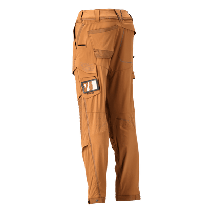 Mascot 22279 Ultimate Stretch Click System Pocket Trousers Nut Brown