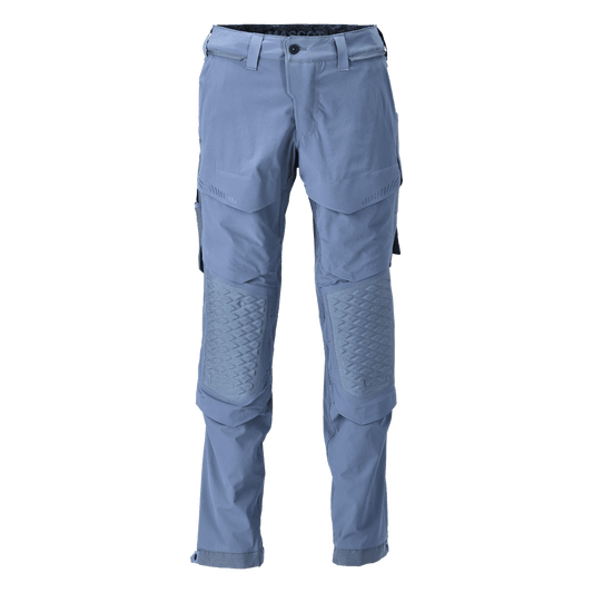 Mascot 22279 Ultimate Stretch Click System Pocket Trousers Stone Blue