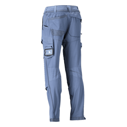 Mascot 22279 Ultimate Stretch Click System Pocket Trousers Stone Blue