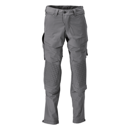 Mascot 22279 Ultimate Stretch Click System Pocket Trousers Stone Grey
