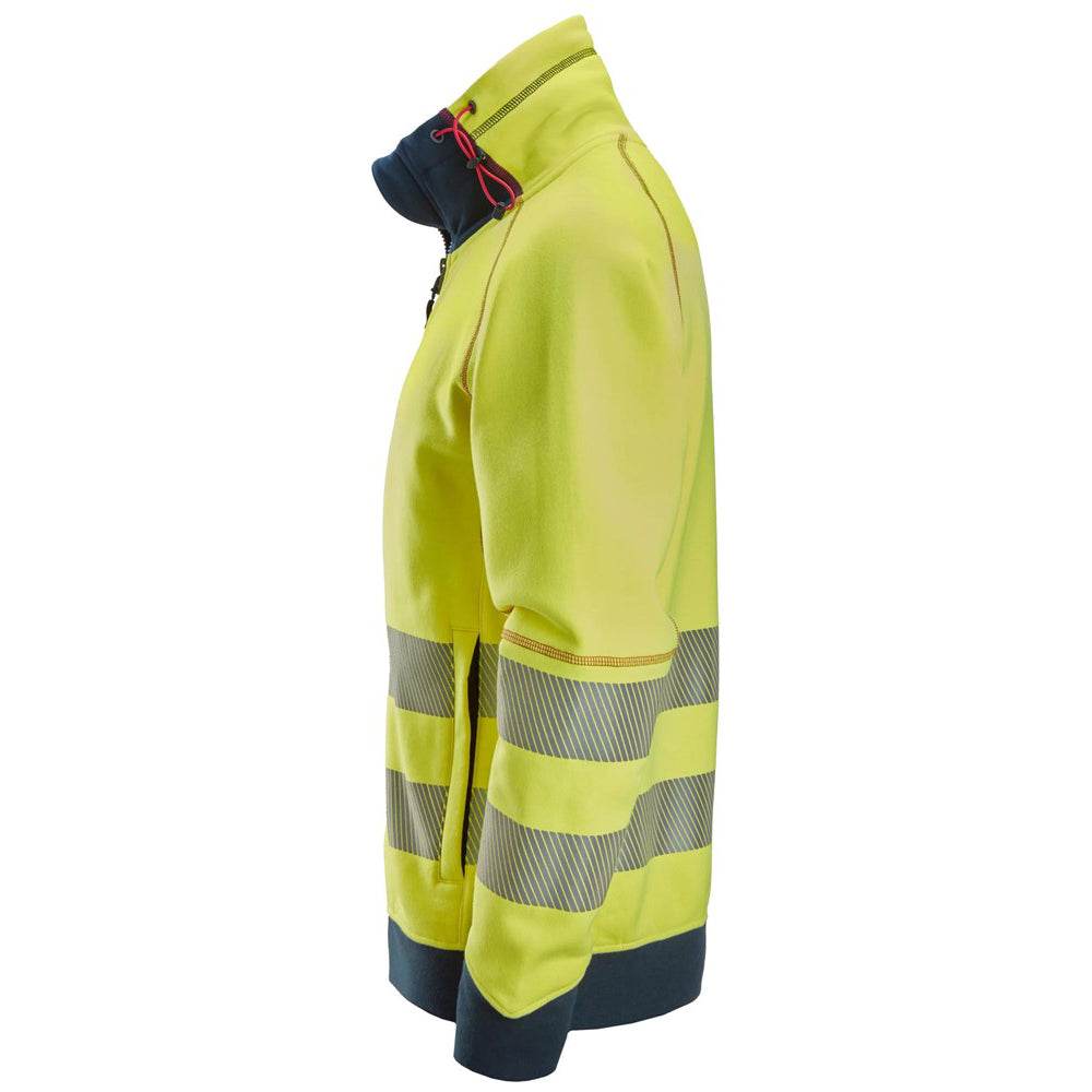 Snickers 2868 ProtecWork Arc Full Zip Sweater, High-Vis Class 3