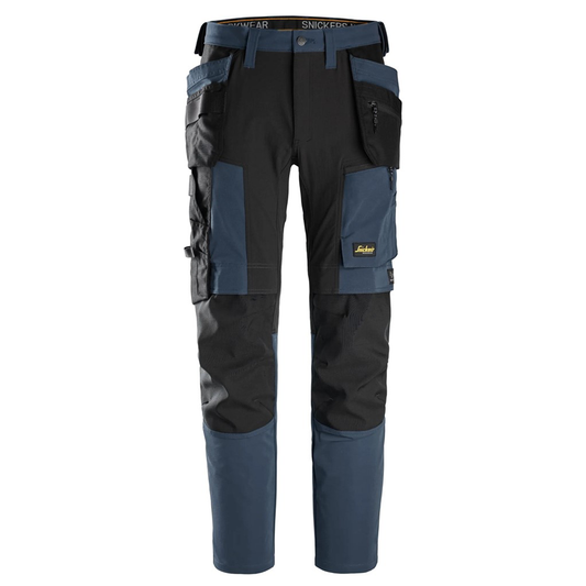 Snickers 6218 AllroundWork Holster Pocket 4-Way Stretch Trousers Navy Blue