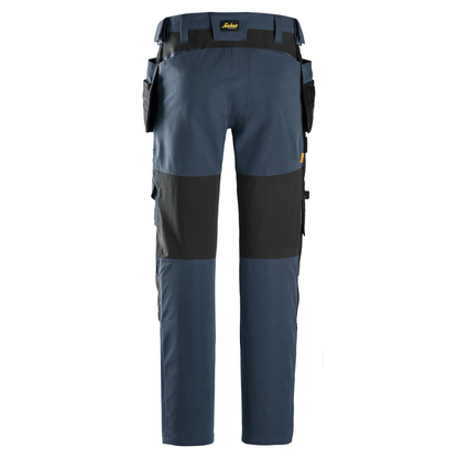 Snickers 6218 AllroundWork Holster Pocket 4-Way Stretch Trousers Navy Blue