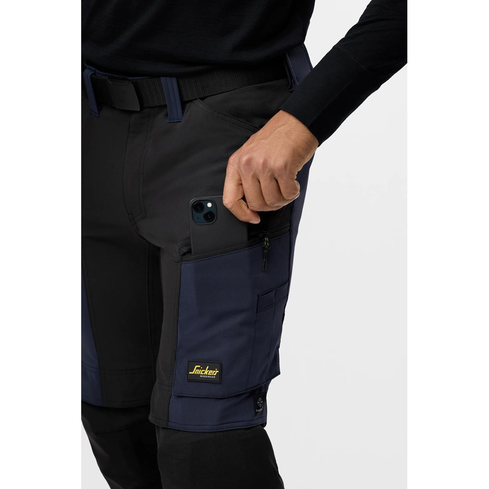 Snickers 6318 AllroundWork 4-Way Stretch Trousers Navy Blue