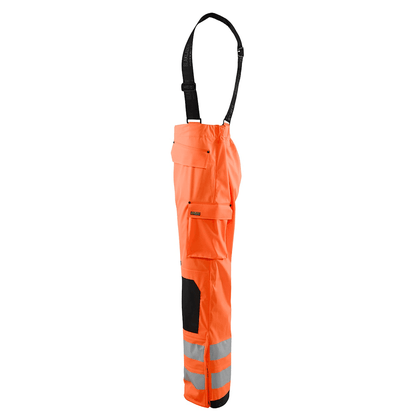 Blaklader 1306 Hi-Vis Waterproof Rain Trousers Level 3
