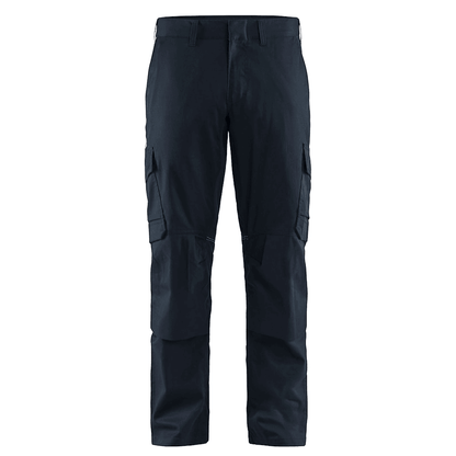 Blaklader 1448 Industry Stretch Kneepad Trousers Dark Navy/Black