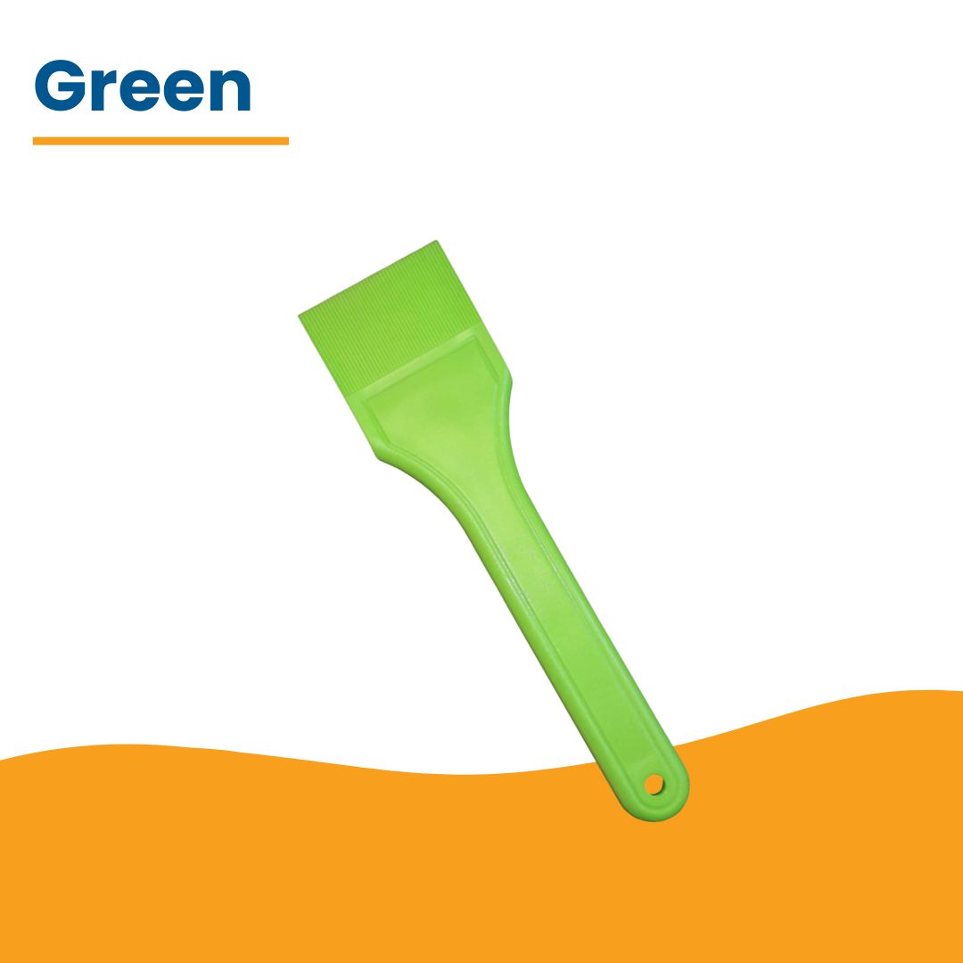 Glazing Shovel – Made in UK Plastic Paddle for Glass Lifting, Windows & Doors, DIY Tool, 260mm x 70mm (Green)