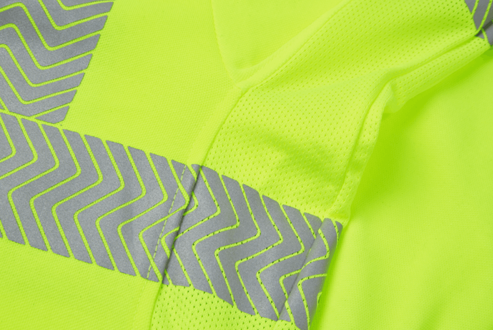 PULSAR LIFE LFE925 NB Hi-Vis Long Sleeve Yellow Polo Shirt