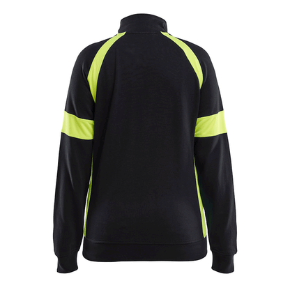 Blaklader 3568 Women's Full Zip Hi-Vis Sweatshirt