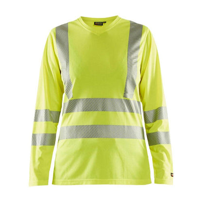 Blaklader 3485 Women's Hi-Vis T-Shirt Long Sleeve