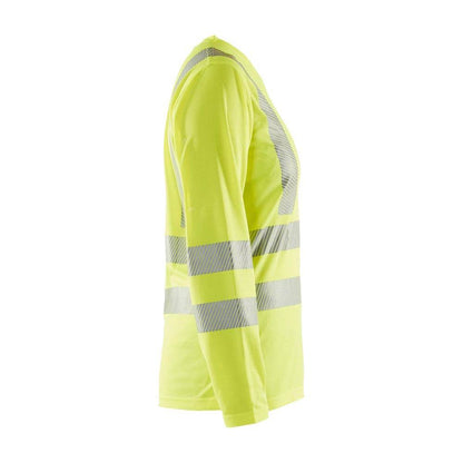Blaklader 3485 Women's Hi-Vis T-Shirt Long Sleeve