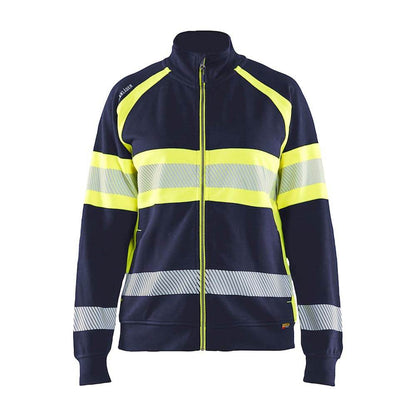 Blaklader 3505 Women's Hi-Vis Full Zip Sweatshirt