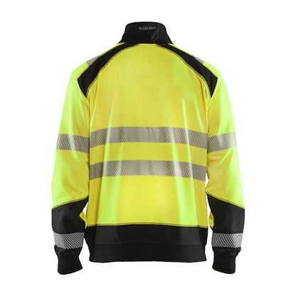 Blaklader 3556 Hi-Vis Half Zip Sweatshirt