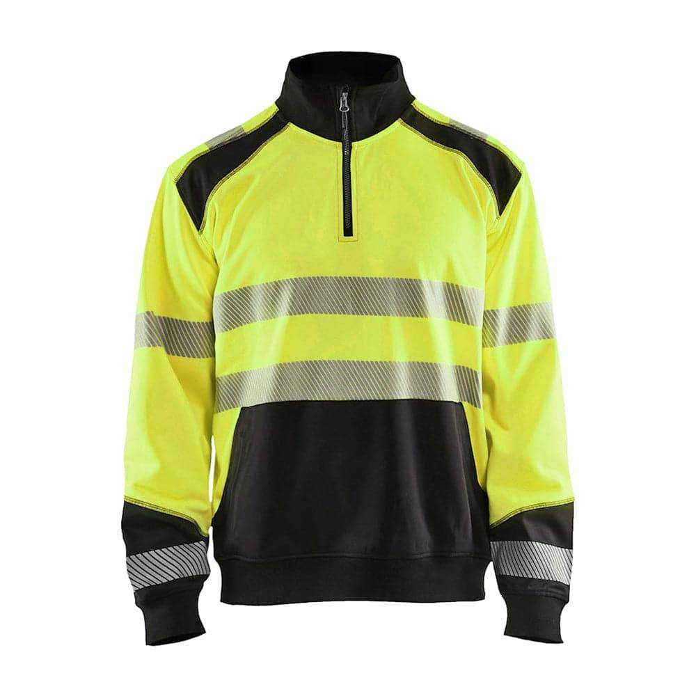 Blaklader 3556 Hi-Vis Half Zip Sweatshirt